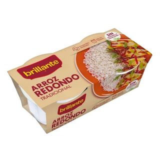 Brillante Arroz Cocinado Redondo 2u 125g