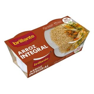 Brillante Arroz Integral Cocido 2u 125g