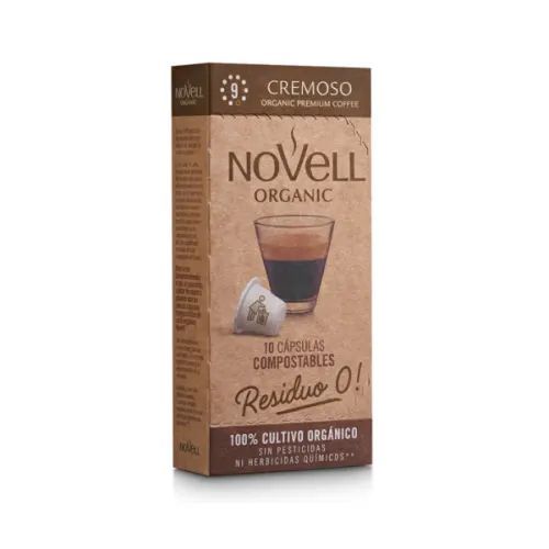 Café bio Cremoso em cápsulas