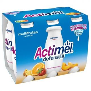 Yogur Líquido Multifrutas 6X100G