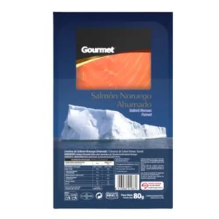 Gourmet Salmón Ahumado Noruego 80g
