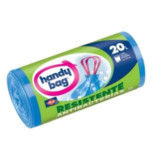 Handy Bag Bolsa de Basura Antibacterias 15x20L
