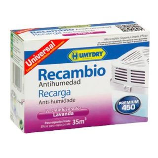 RECARGA PARA DESUMIDIFICADOR HUMYDRY PERFUMADO 450G