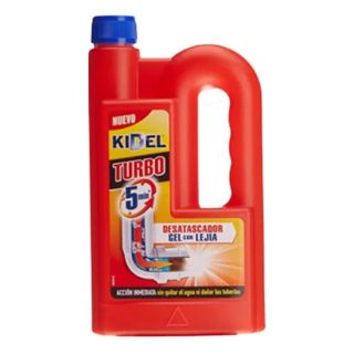 Desatascador De Tuberías Turbo Kidel 1L.