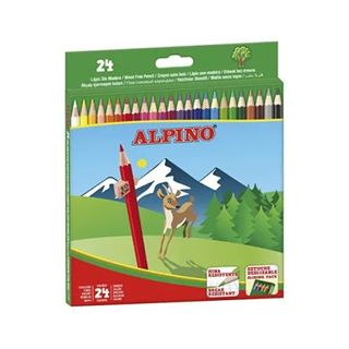 Lápices de colores Alpino 24u