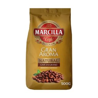Marcilla Café Natural en Grano 500g