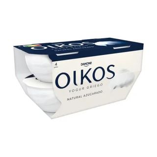 OIKOS Yogur Griego Natural Azucarado 4X110 G
