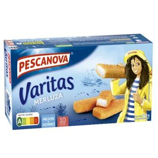 Merluza Empanada en Varitas Pescanova 10 Uds.