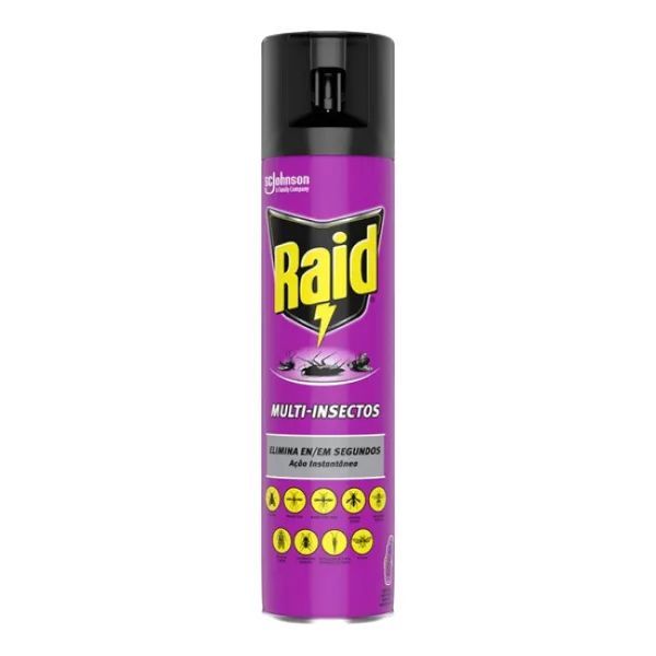 Raid Inseticida Aerossol Multi-Insetos 400ml