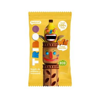 Smileat Snack de Fruta Plátano Ecológico 25g