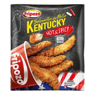 Solomillo de pollo kentucky hot&spicy Fripozo 250 g