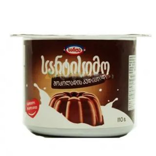 პუდინგი "სანტისიმო" რძიანი შოკოლადით 110 გრ / 4860051006408