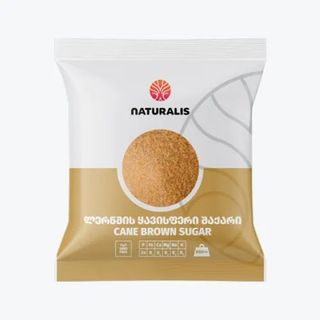 "Naturalis"- ლერწმის ყავისფერი შაქარი 900გრ