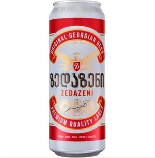 ზედაზენი, ღია ფერის ლუდი, ქილა, 0.45ლ, საქართველო