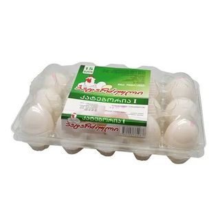 კვერცხი 1კატ 15ც პატარძეული