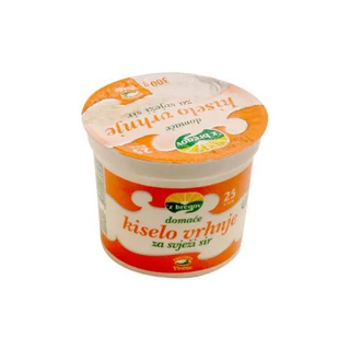 Vrhnje Kiselo Dom.25% Mm 300 G