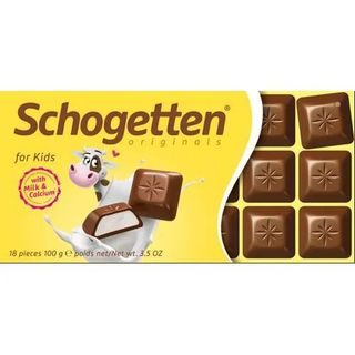 Schogetten Cioccolato Ass.100G - for kids with milk