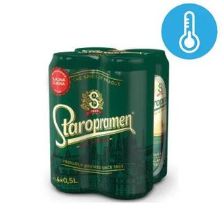 Pivo Staropramen 4X0,5 L Lim.