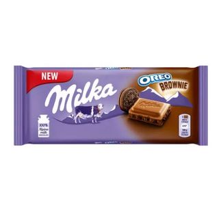 Milka шоколад млечен Oreo Brownie 100г 100g \ 00077904
