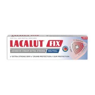Lacalut FIX Адхезивен Крем Extra Strong, 40g