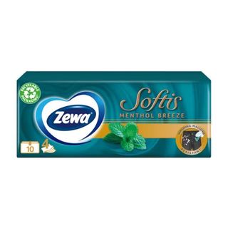Servetele nazale Zewa Softis Menthol 4 straturi 10 pachete 