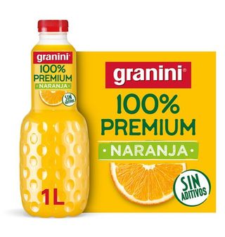 Néctar de Naranja Dulce Granini 100 % Fruta 1 L.