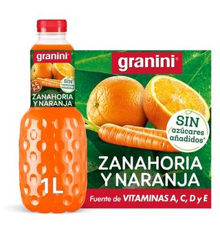 Néctar de Naranja y Zanahoria Granini Inmune Support 1 L.