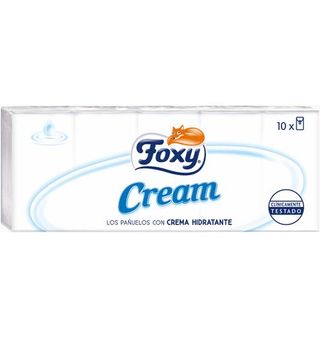 Pañuelos Cream Foxy 10 Uds.