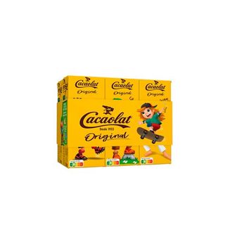 Batido Original Minibrik Cacaolat Pack 6 Uds. 200Ml.