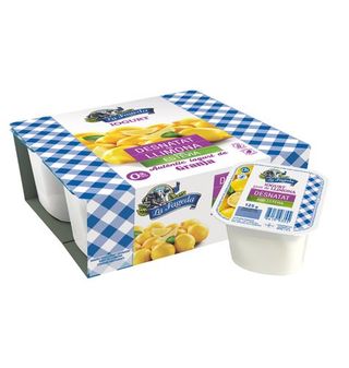 Yogur Desnatado Limon Sin Gluten La Fragera Pack 4