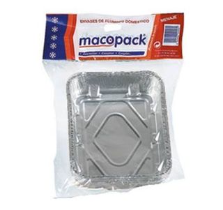Bandeja Aluminio Macopack 6X5 Piezas
