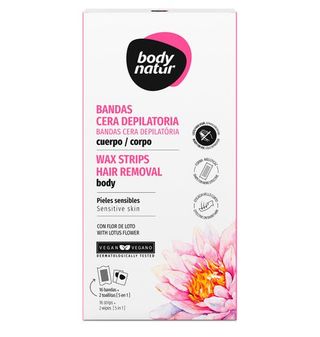 Bandas Body Natur Corporal Flor Loto 16 Unidades