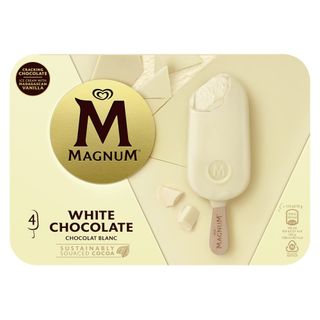 Magnum Cioccolato Bianco 4x80g