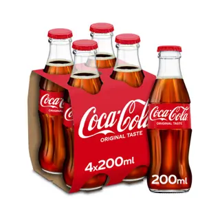 Coca-Cola Original Taste 4x200ml