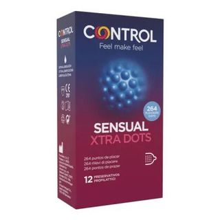 Control Preservativos Sensual Xtradots 12un