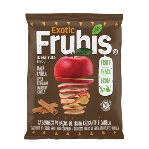 Frubis Maçã com Canela Desidratada 20g