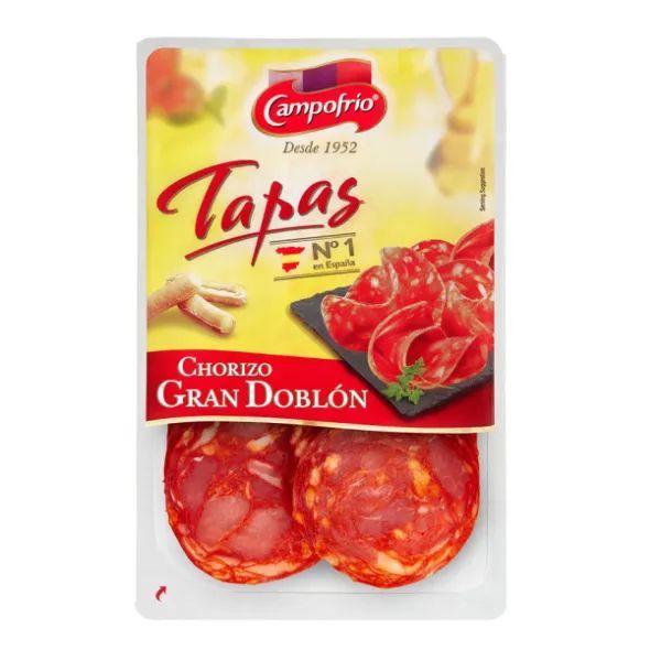 Gran Doblon Tapas Chouriço Fatiado 80g