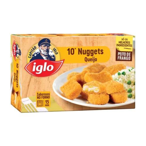 Iglo 10 Nuggets de Frango e Queijo
