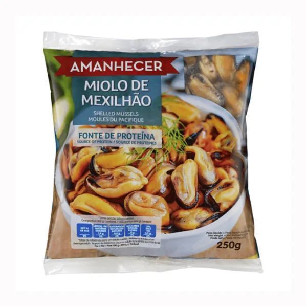 Amanhecer Miolo de Mexilhão 250g