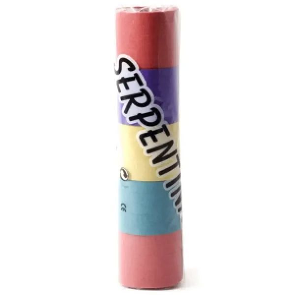 Serpentina de Carnaval 25 fitas c/ 4 cores