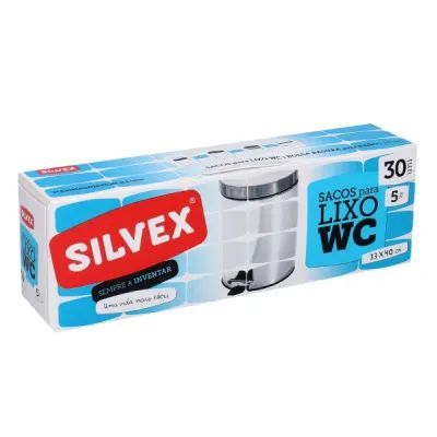 Silvex Sacos Lixo WC 30x5L