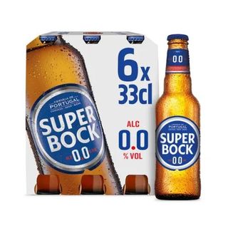 Super Bock Cerveja sem Álcool 0.0% 6x33cl