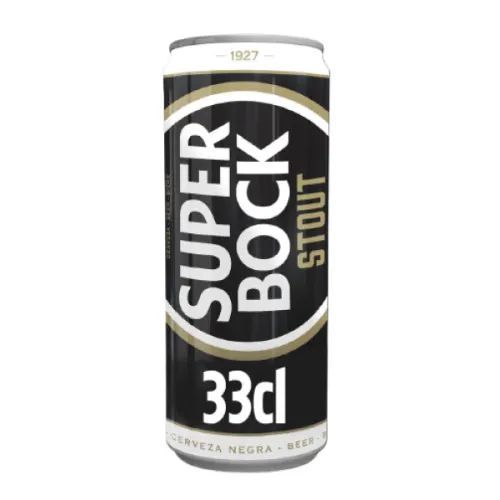 Super Bock Cerveja Stout Lata 33cl