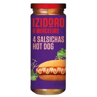 Izidoro Salsichas Porco Hot Dog 4un 235g