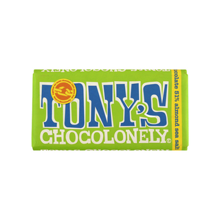 Tony's Chocolonely Ciocolata cu migdale si sare de mare 180g