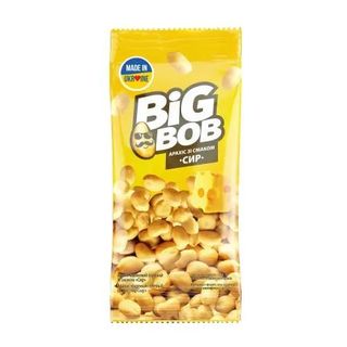 Горіхи Big Bob Арахіс жарений зі смаком сиру 60 г