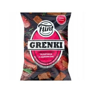 Грінки Flint Grenki Телятина з аджикою житні 65г