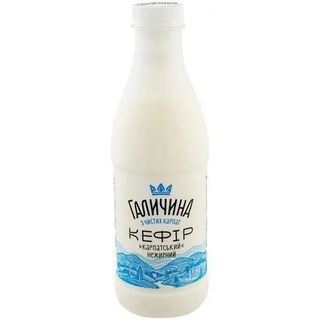 Кефір 0,87 кг Галичина Карпатський нежирний