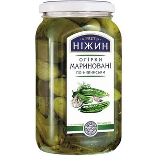 Pepinos Nizhyn Encurtidos Estilo Nizhyn 920g