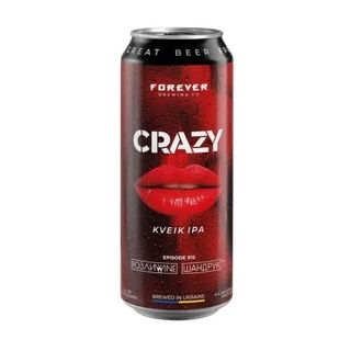 Пиво TM FOREVER "CRAZY" світле неф. 0,5